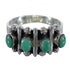Turquoise Authentic Sterling Silver Ring Size 6-3/4 RX60612